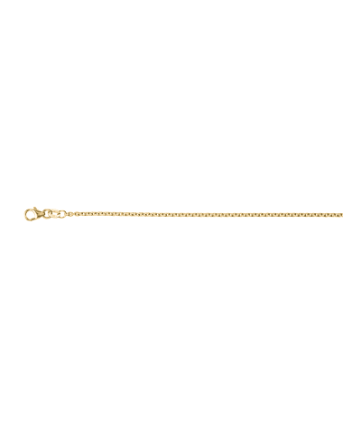 9CT Y/G TRACE 2.00mm/42cm